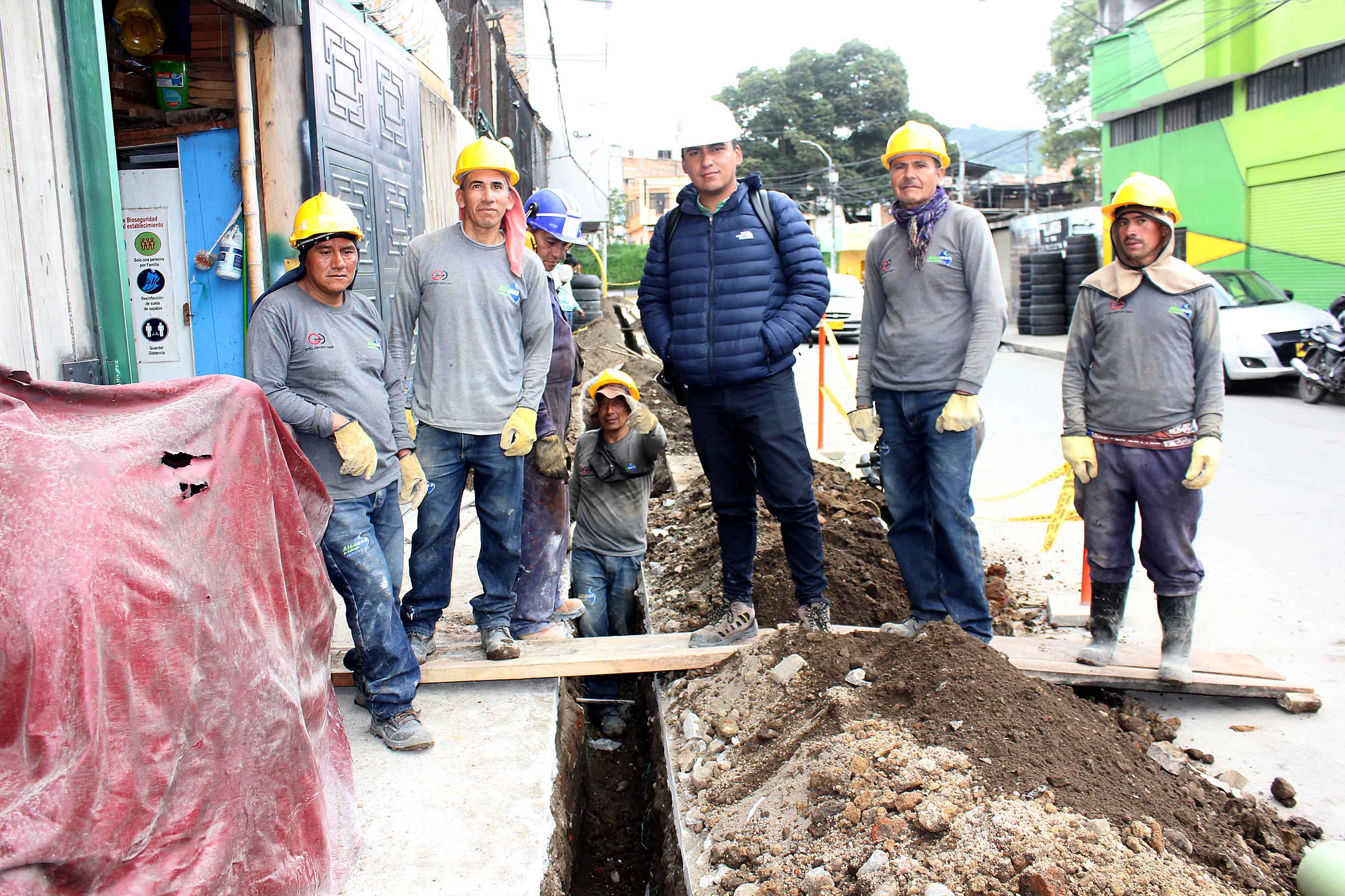 ¡Buenas noticias para Pasto! Inician obras para mejorar el suministro de gas en la ciudad